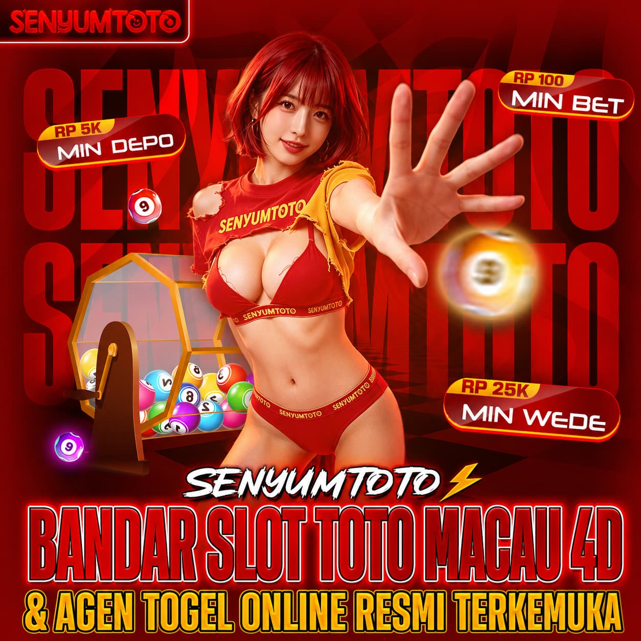 SENYUMTOTO ⚡️ Bandar Slot Toto Macau 4D & Agen Togel Online Resmi Terkemuka