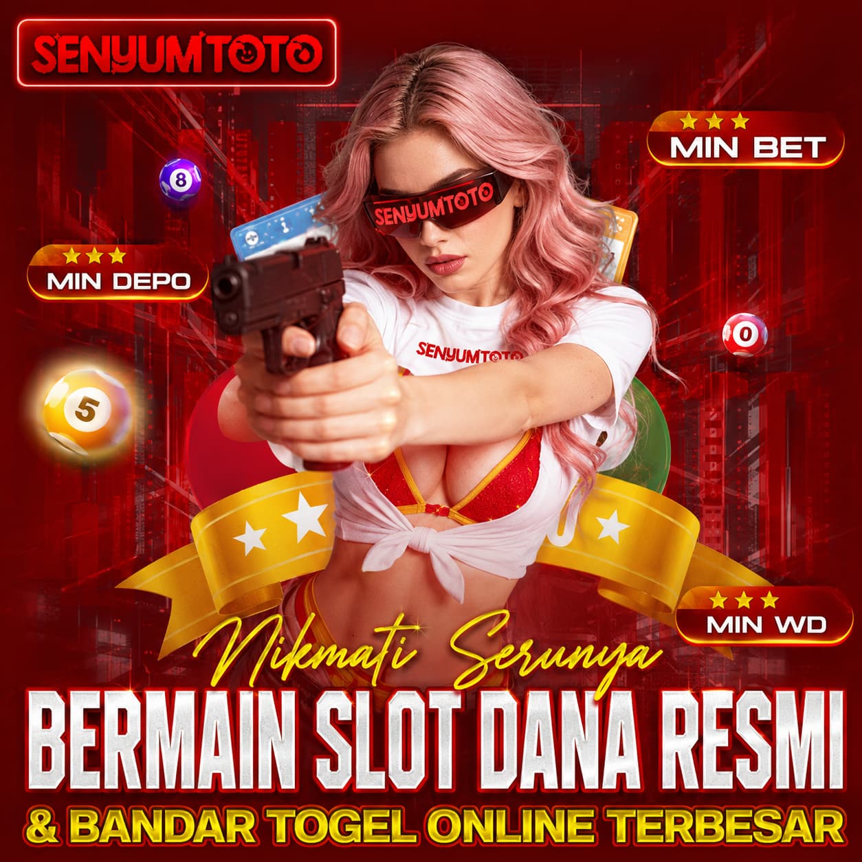 SENYUMTOTO | Nikmati Serunya Bermain Slot Dana Resmi & Bandar Togel Online Terbesar