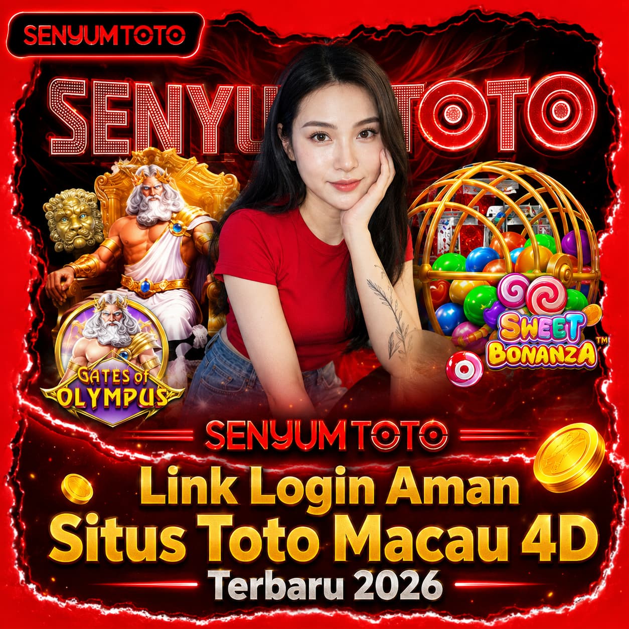 SENYUMTOTO - Link Login Aman Situs Toto Macau 4D Terbaru 2026