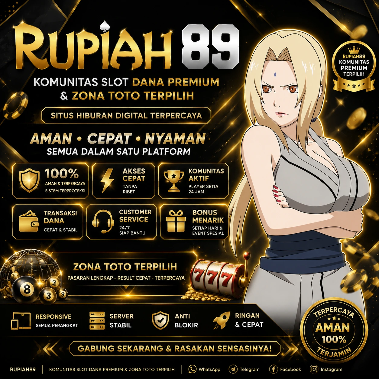 RUPIAH89 💎 Komunitas Slot Dana Premium & Zona Toto Terpilih