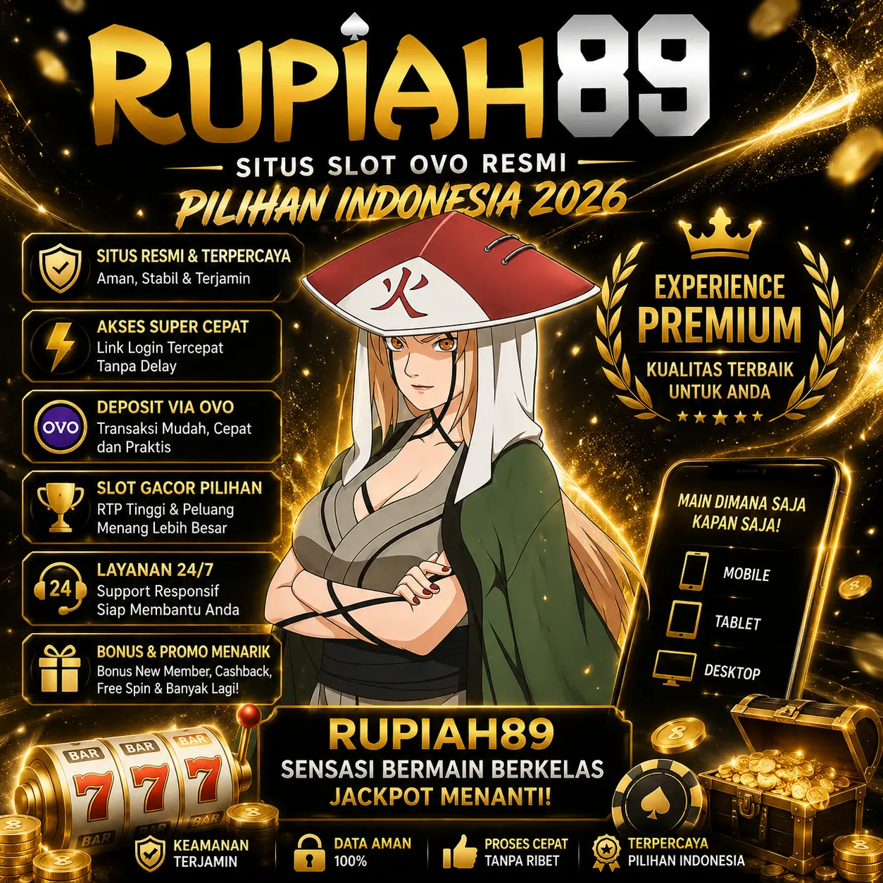 RUPIAH89 : Link Situs Slot OVO Resmi Pilihan Indonesia 2026 