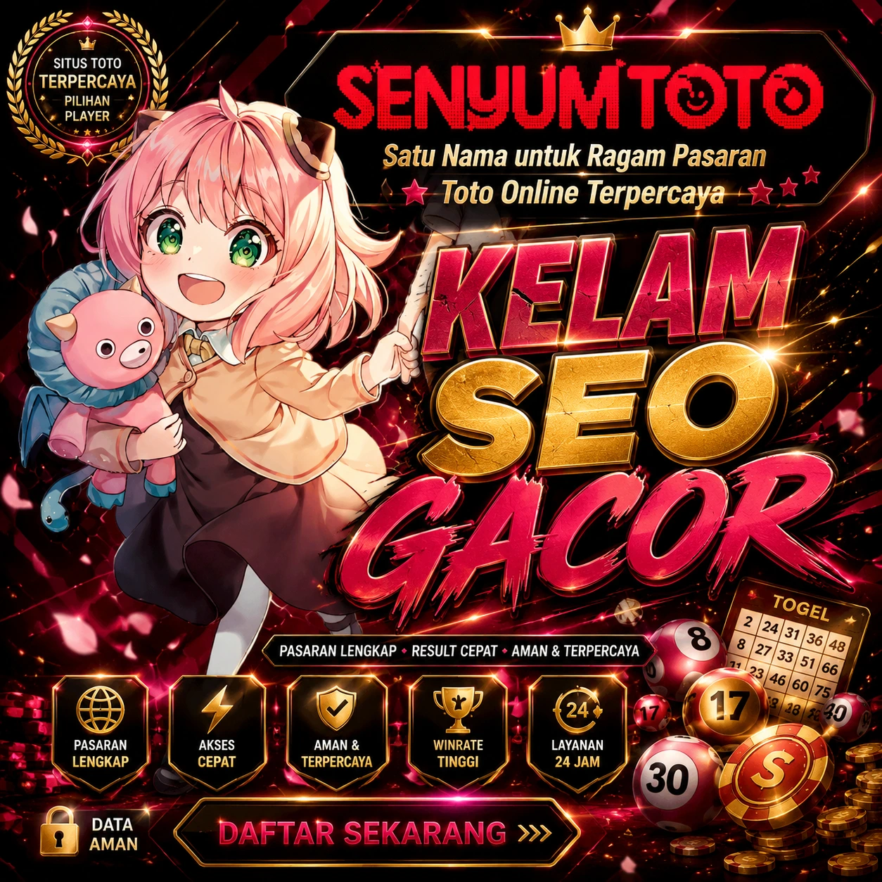 banner SENYUMTOTO : Satu Nama untuk Ragam Pasaran Toto Online Terpercaya